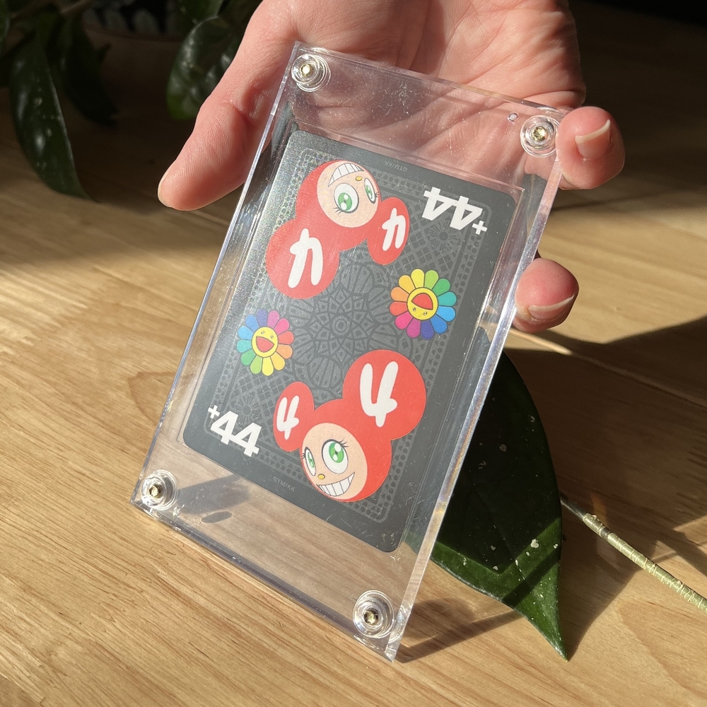 Takashi Murakami Card in Case 4 Of Diamond
